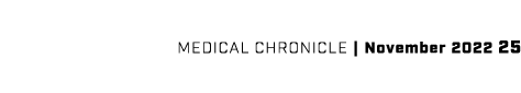 Medical chronicle   November 2022 25