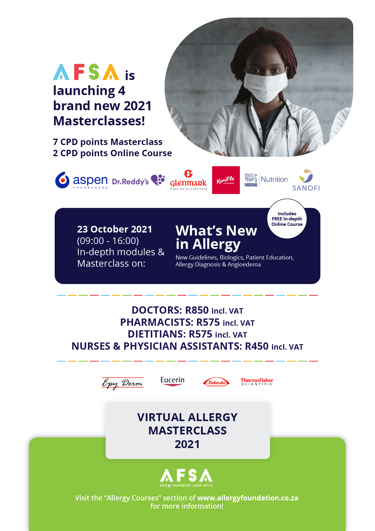 cpd masterclass for doctors on allergies