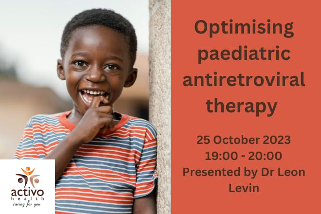 Join Medical Academic and Activo for a webinar entitled 'Optimising paediatric antiretroviral therapy' on 25 October 2023 [Image: Freepik].